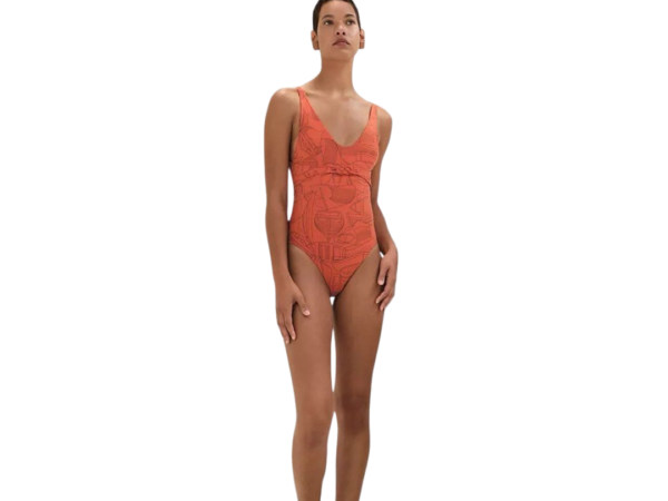 COSTUME - HERMÈS ESMA CORALLO-ARANCIO