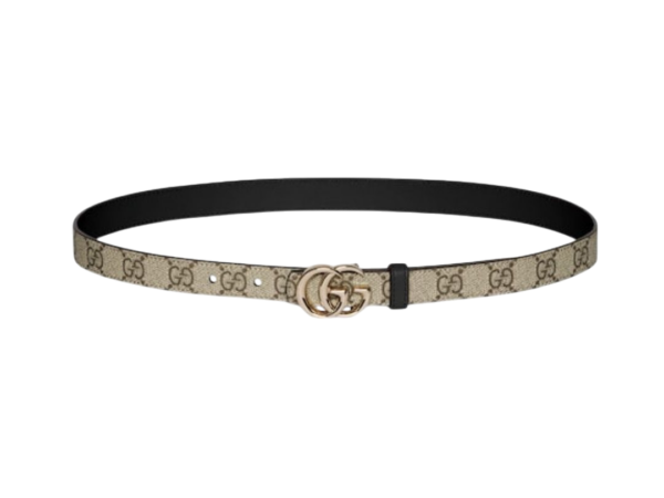 CINTURA - GUCCI SOTTILE REVERSIBILE MARMONT