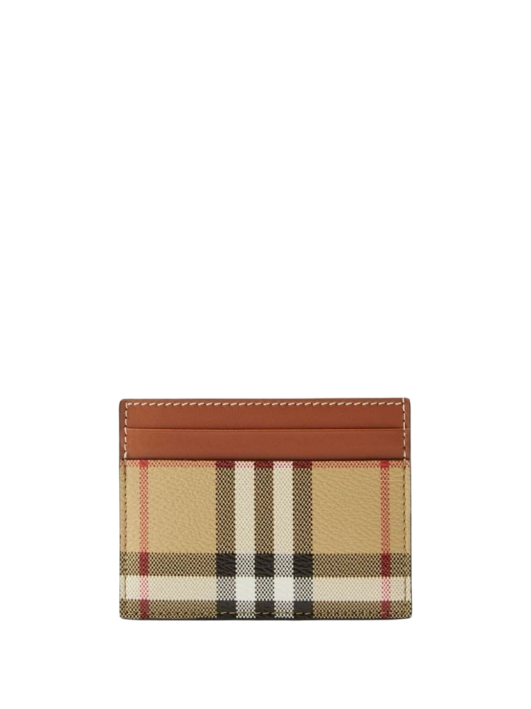PORTACARTE - BURBERRY MADE OF LEATHER WITH A STYLES