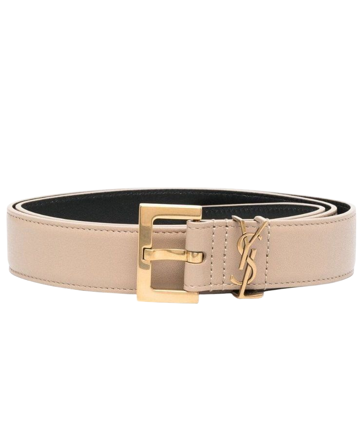CINTURA -  SAINT LAURENT CASSANDRE BEIGE