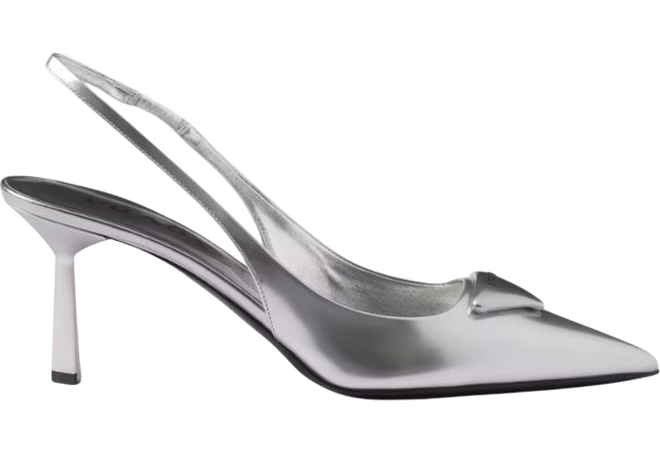 TACCHI - PRADA DÈCOLLETÈ SLINGBACK IN MV METALLIZZATA