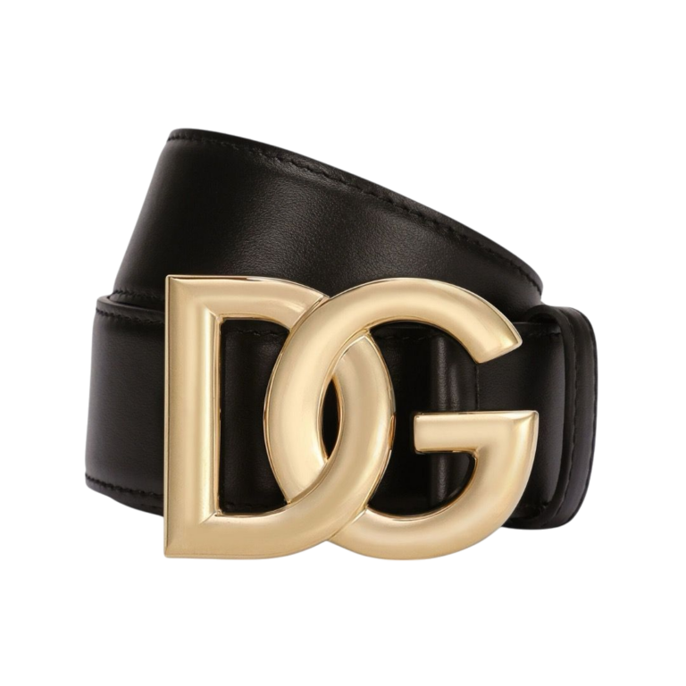CINTURA - DOLCE & GABBANA IN VITELLO CON LOGO DG