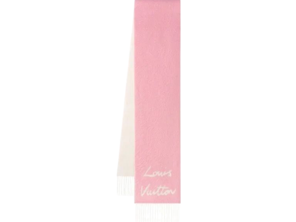SCIARPA - LOUIS VUITTON FLUFFYGRAM ROSA