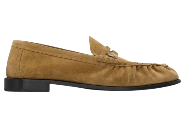 MOCASSINO - SAINT LAURENT CAMOSCIO CAMMELLO O MARRONE