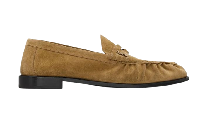 MOCASSINO - SAINT LAURENT CAMOSCIO CAMMELLO O MARRONE