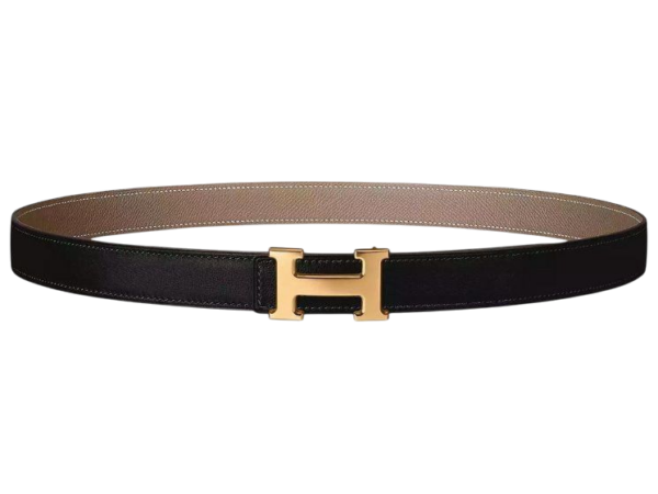 CINTURA - HERMES 30 MONTAIGNE MARRONE/NERO