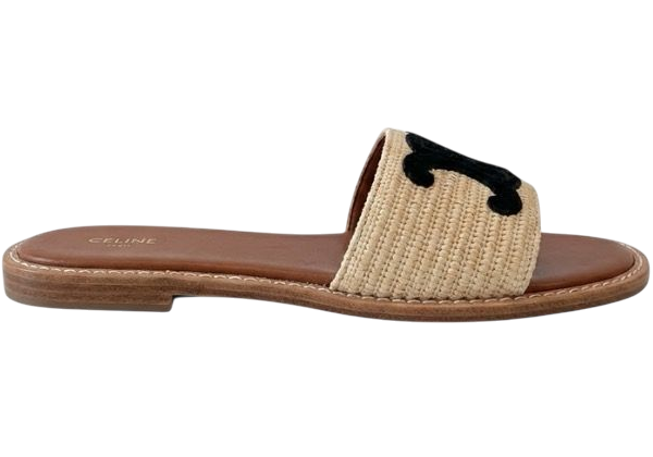 SANDALI - CELINE RAFY BASSI BEIGE/MARRONE