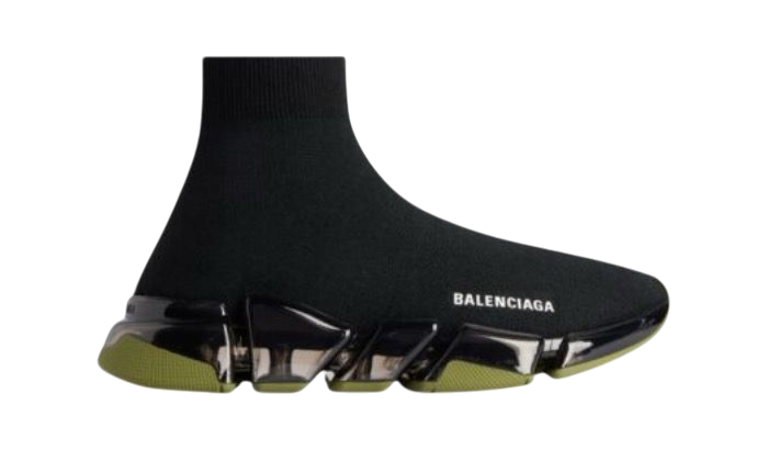 SCARPE - BALENCIAGA SPEED TRAINER NERO/KAKI