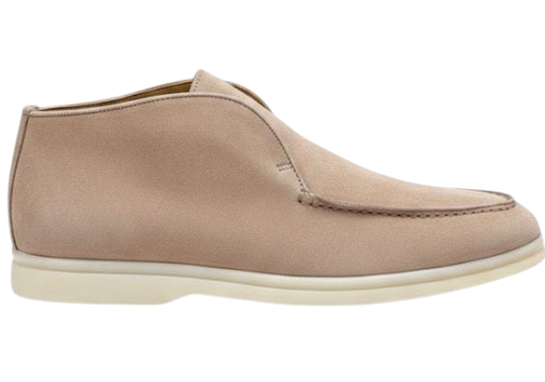 SCARPE - LORO PIANA SLIP-ON IN CAMOSCIO