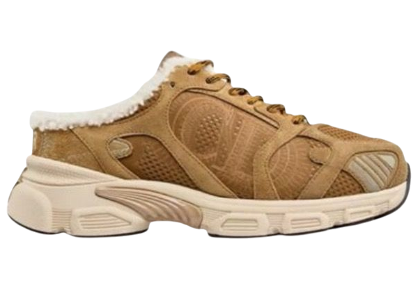 SCARPE - DIOR MESH E VITELLO SCAMOSCIATO CAMMELLO
