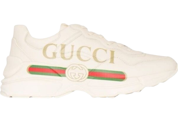 SCARPE - GUCCI RHYTON LOGO BIANCO