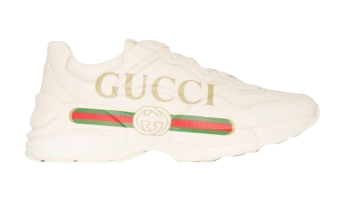 SCARPE - GUCCI RHYTON LOGO BIANCO