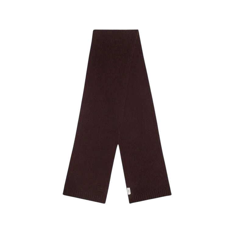 SCIARPA - FENDI IN CASHMERE E LANA VIOLA SCURO