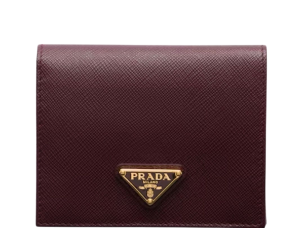 PORTAFOGLIO - PRADA SAFFIANO BORGOGNA