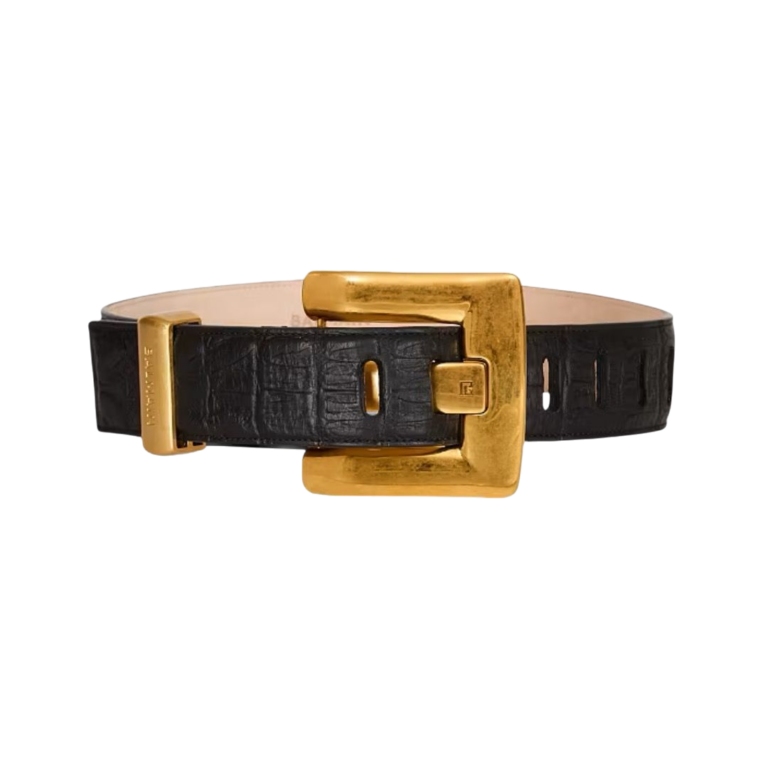 CINTURA - BALMAIN ANTHEM EFFETTO COCCODRILLO