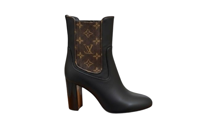 STIVALETTO - LOUIS VUITTON SILHOUETTE CHELSEA ALLA CAVIGLIA NERO