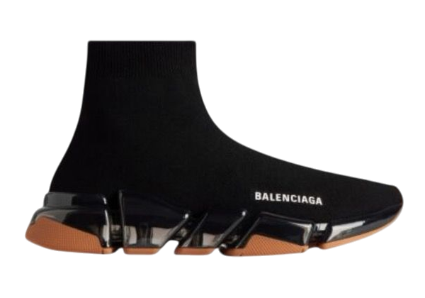 SCARPE - BALENCIAGA SPEED TRAINER NERO/ARANCIONE