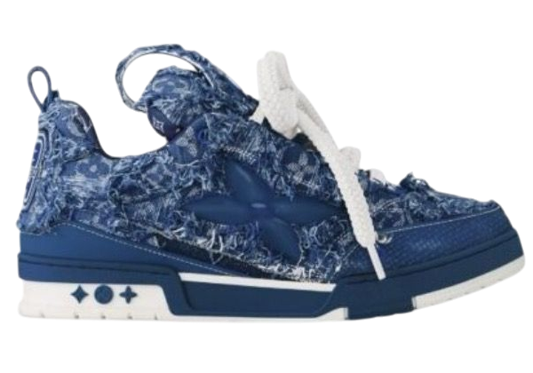 SCARPE - LOUIS VUITTON SKATE BLU