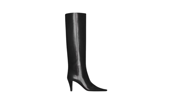 STIVALI - SAINT LAURENT JILL IN LISCIA