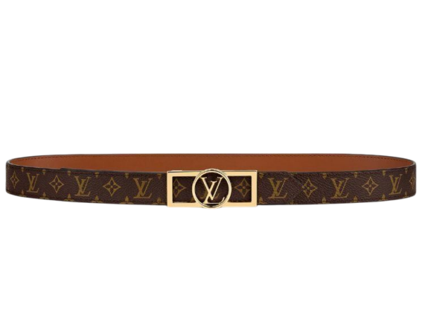 CINTURA -  LOUIS VUITTON REVERSIBILE DAUPHINE TURNING