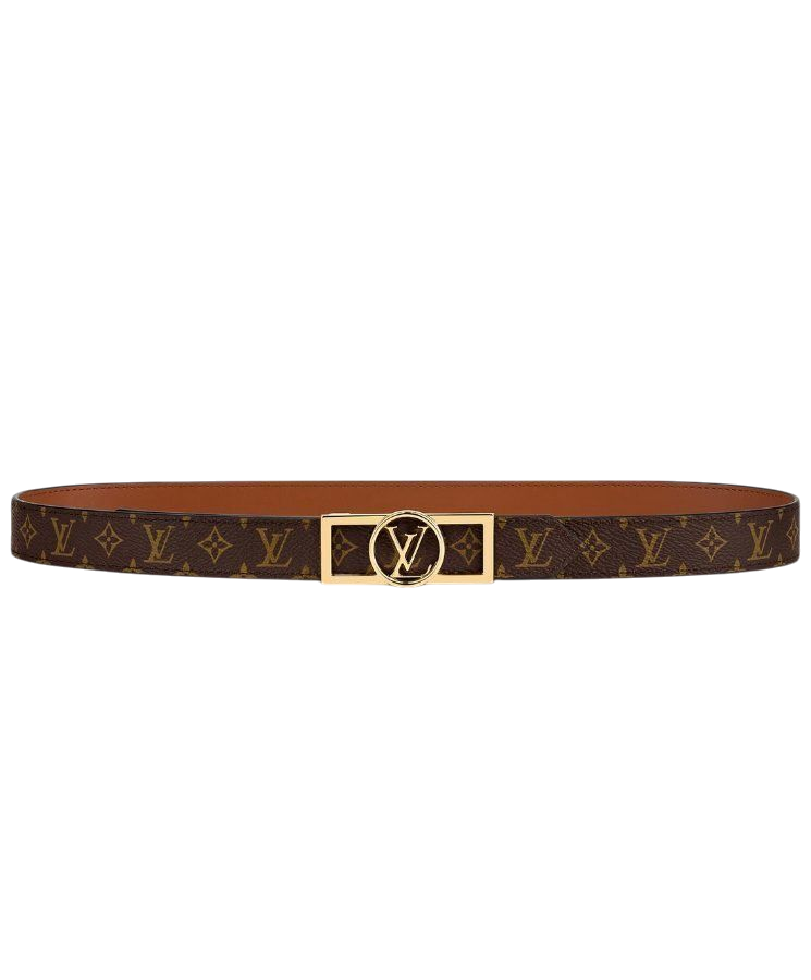 CINTURA -  LOUIS VUITTON REVERSIBILE DAUPHINE TURNING