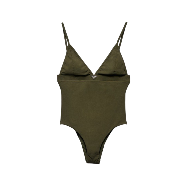 COSTUME - PRADA MAGLIA A COSTE CAMOUFLAGE/VERDE