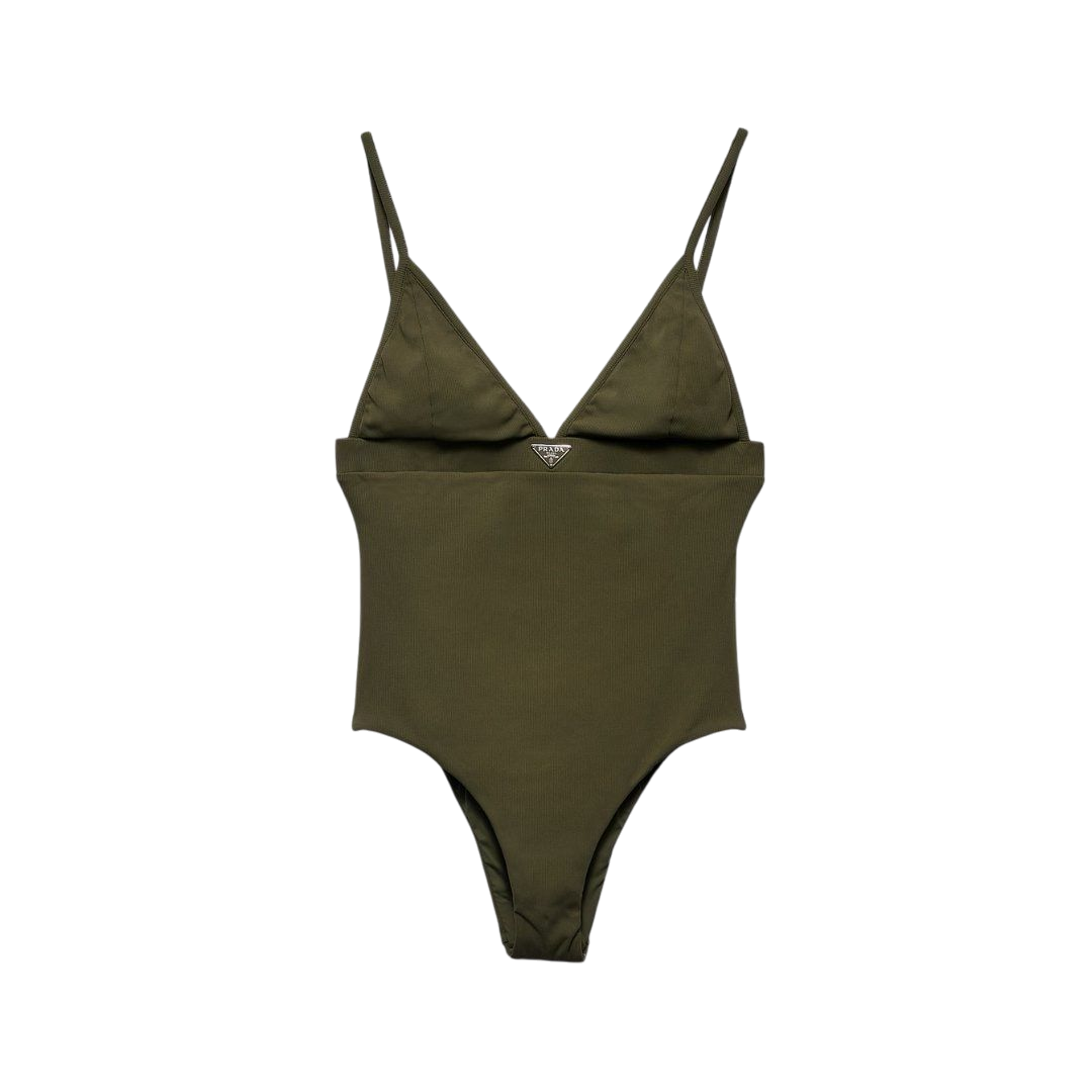 COSTUME - PRADA MAGLIA A COSTE CAMOUFLAGE/VERDE
