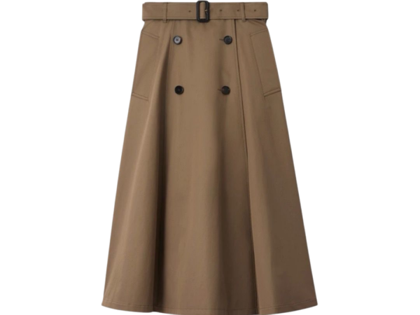 GONNE - BURBERRY TRENCH MIDI IN GABARDINE