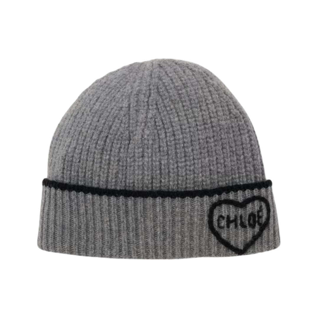 BERRETTO - CHLOÈ ENCOEUR LANA/CASHMERE GRIGIO