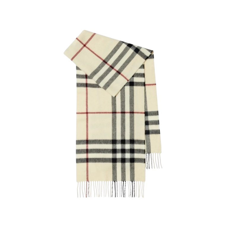 SCIARPA - BURBERRY CHECK IN CASHMERE