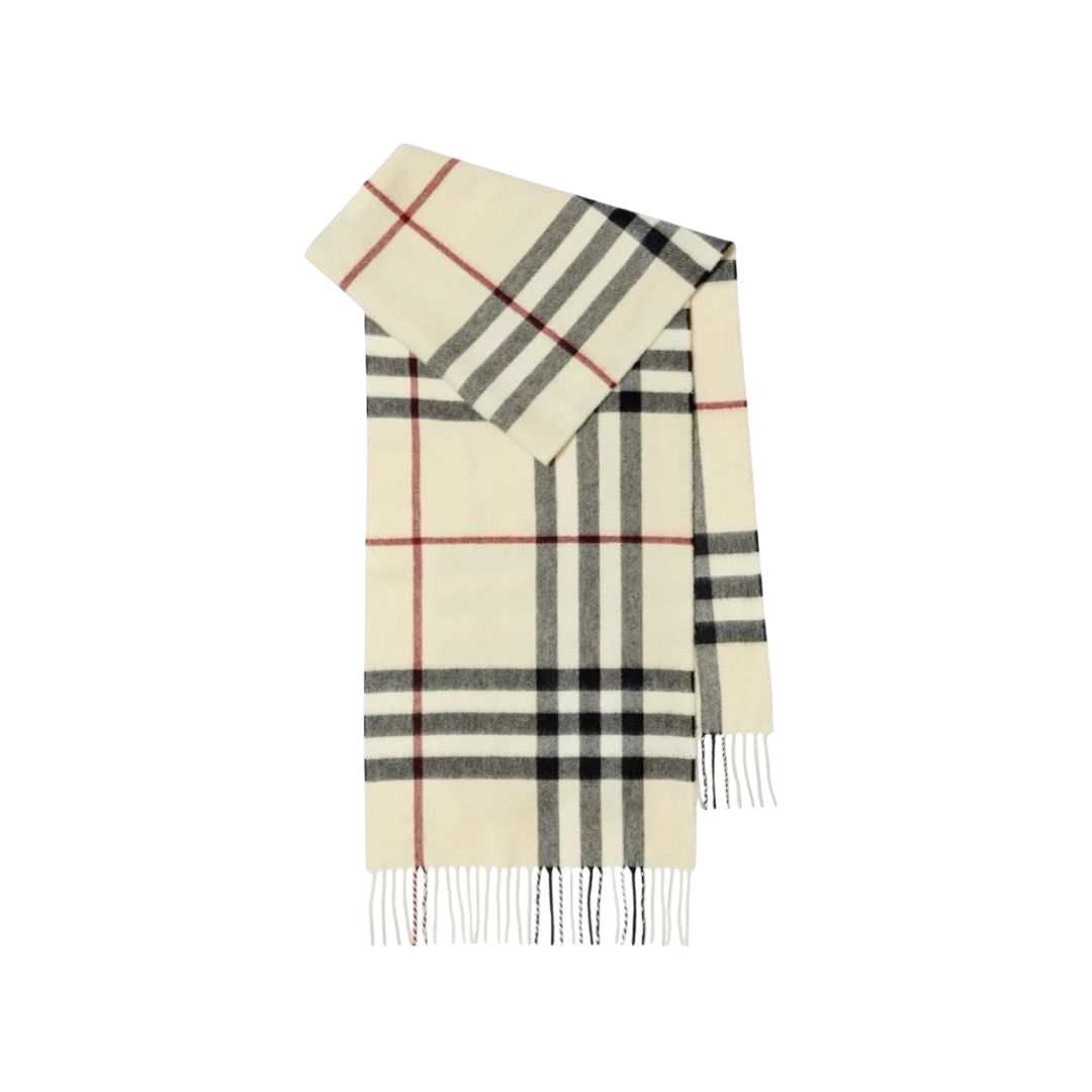 SCIARPA - BURBERRY CHECK IN CASHMERE