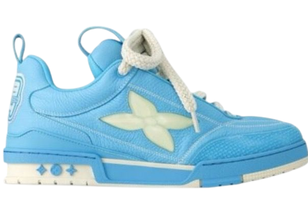 SCARPE - LOUIS VUITTON SKATE AZZURRO
