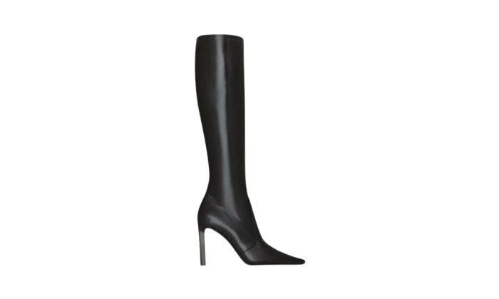 STIVALI - SAINT LAURENT FRANCOISE IN LISCIA