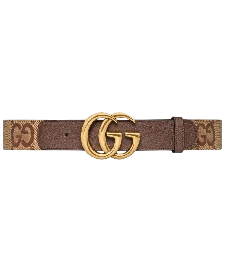 CINTURA - GUCCI MARMONT MARRONE