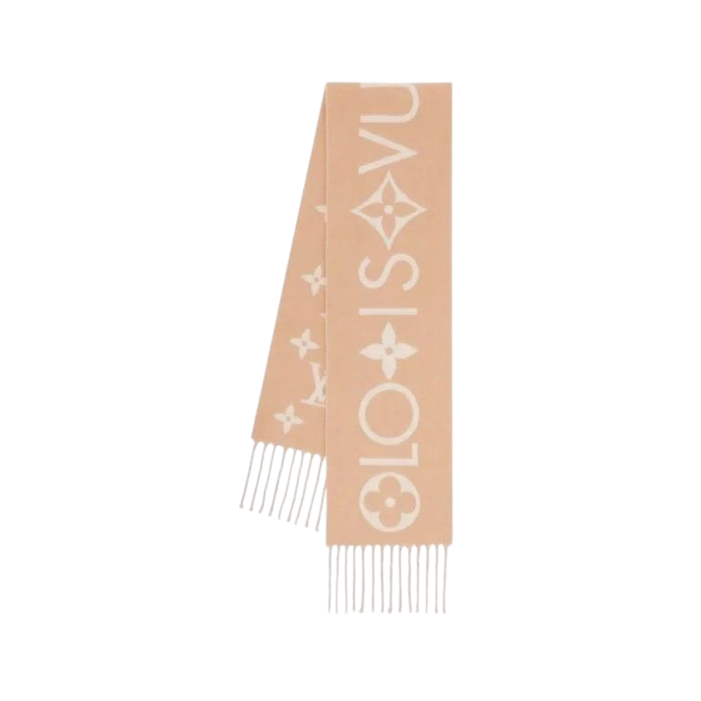 SCIARPA - LOUIS VUITTON MONOGRAM INFINITY BEIGE