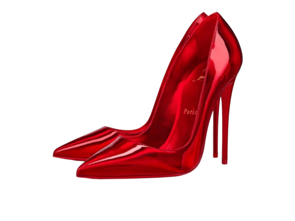 TACCHI - LOUBOUTIN DÈCOLLETÈ KATE ROSSO