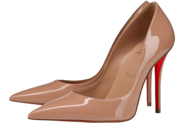 TACCHI - LOUBOUTIN MISS Z 100mm CREMA