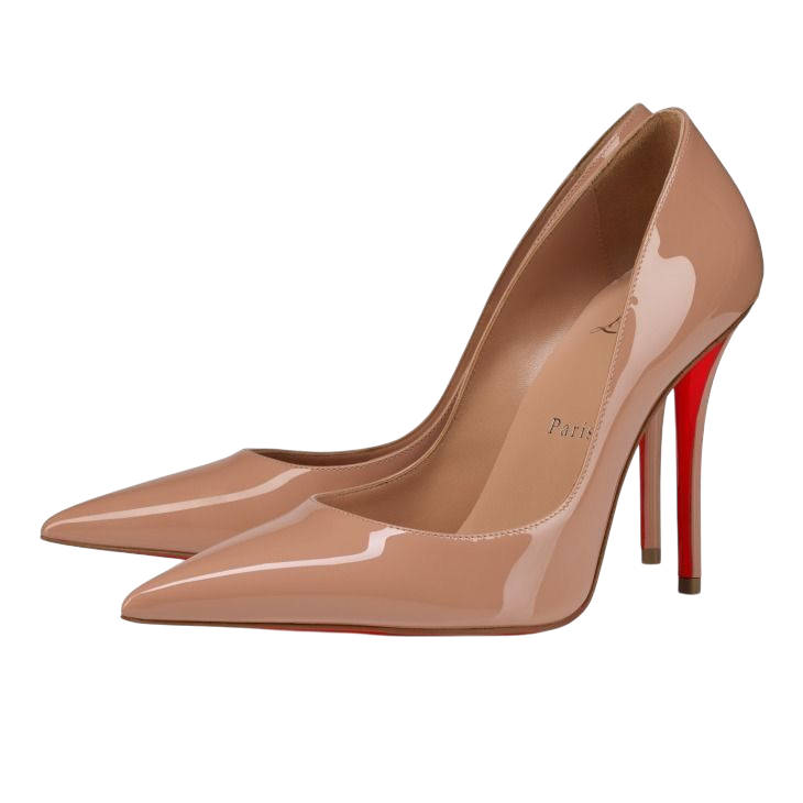 TACCHI - LOUBOUTIN MISS Z 100mm CREMA