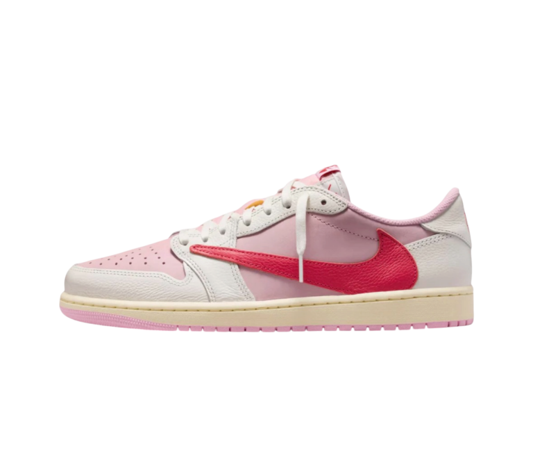 J1 - TRAVIS SCOTT RETRO LOW OG SP TRAVIS SCOTT SAIL TROPICAL PINK